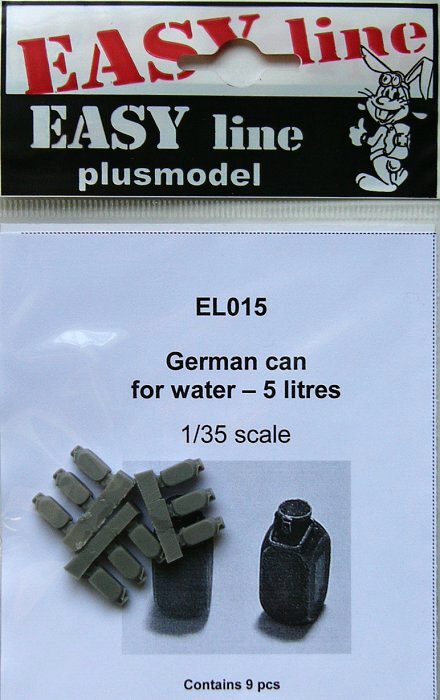 1/35 German water can 5L (9 pcs.) EASY LINE