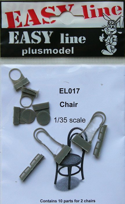 1/35 Chair  (2 pcs.) EASY LINE