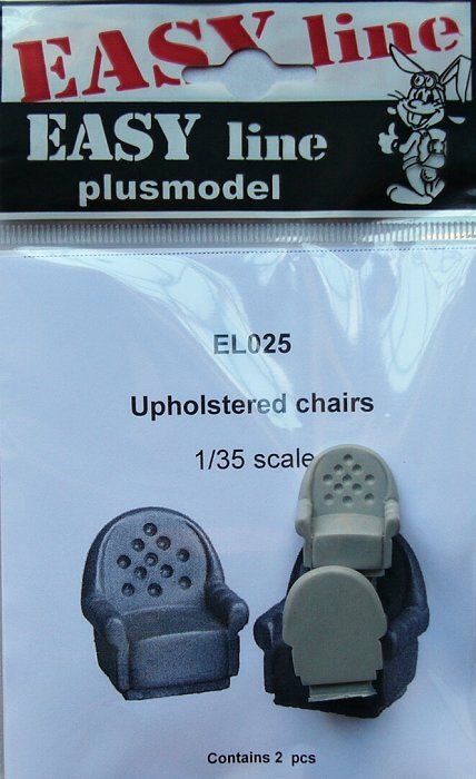 1/35 Upholstered chairs (2 pcs.) EASY LINE