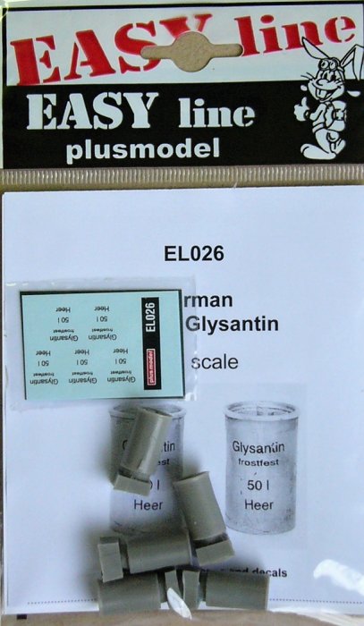 1/35 German can for Glysantin  (5pcs.) EASY LINE