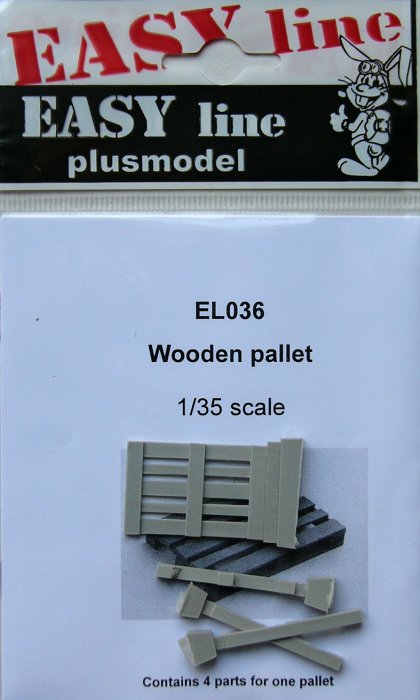 1/35 Wooden Pallet   EASY LINE