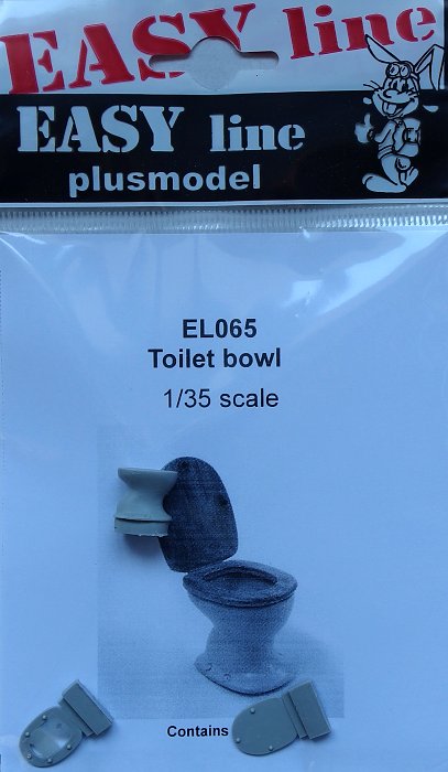 1/35 Toilet bowl (resin set)  EASY LINE