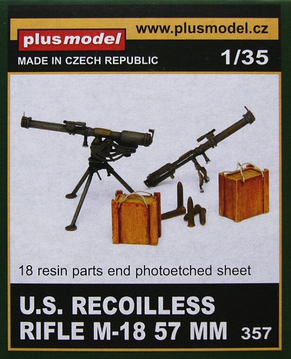 MODELIMEX Online Shop | 1/35 US Recoilless Rifle M-8 57mm (18 resin ...