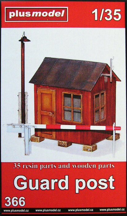 1/35 Guard Post (35 resin & wooden parts)