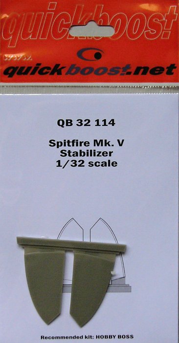 1/32 Spitfire Mk. V stabilizer  (HOBBYB)