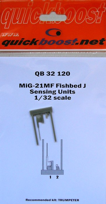 1/32 MiG-21MF fishbed j sensing units (TRUMP)