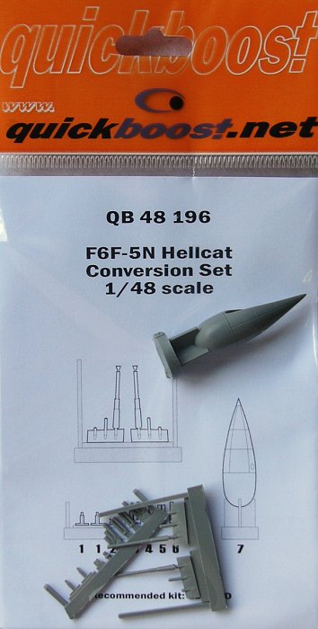 1/48 F6F-5N Hellcat conversion set   (EDU)