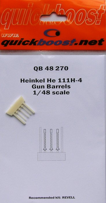 1/48 He-111 gun barrels (REV)