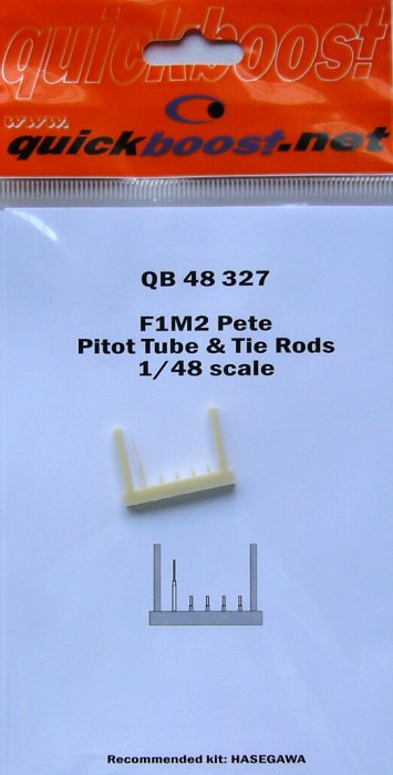 1/48 F1M2 Pete pitot tube & tie rods  (HAS)