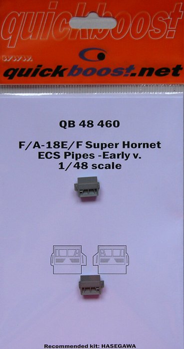 1/48 F/A-18E/F Super Hornet ecs pipes-early (HAS)