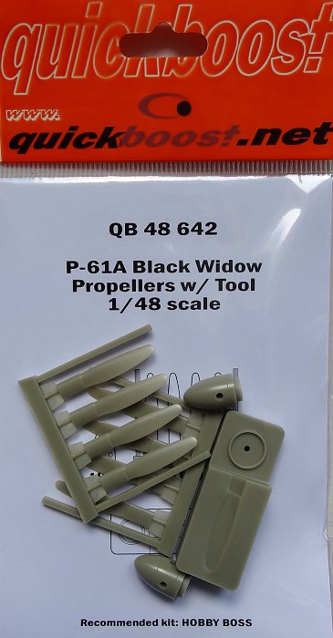 1/48 P-61A Black Widow propeller w/tool (HOBBYB)