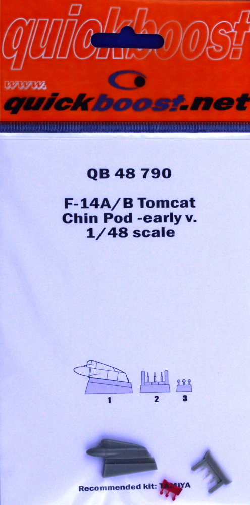 1/48 F-14A/B Tomcat chin pod - early v. (TAM)