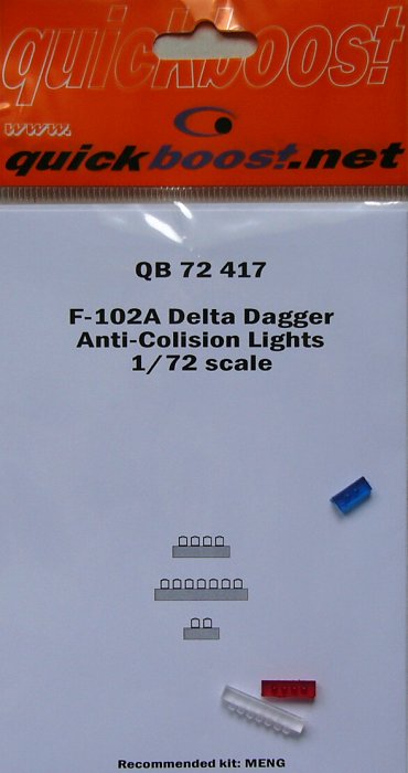 1/72 F-102A Delta Dagger anti-colosion lights MENG