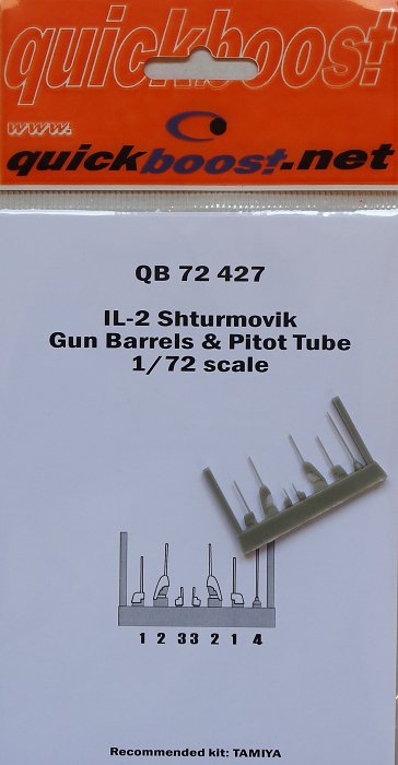 1/72 IL-2 Shturmovik gun barrels&pitot tube (TAM)