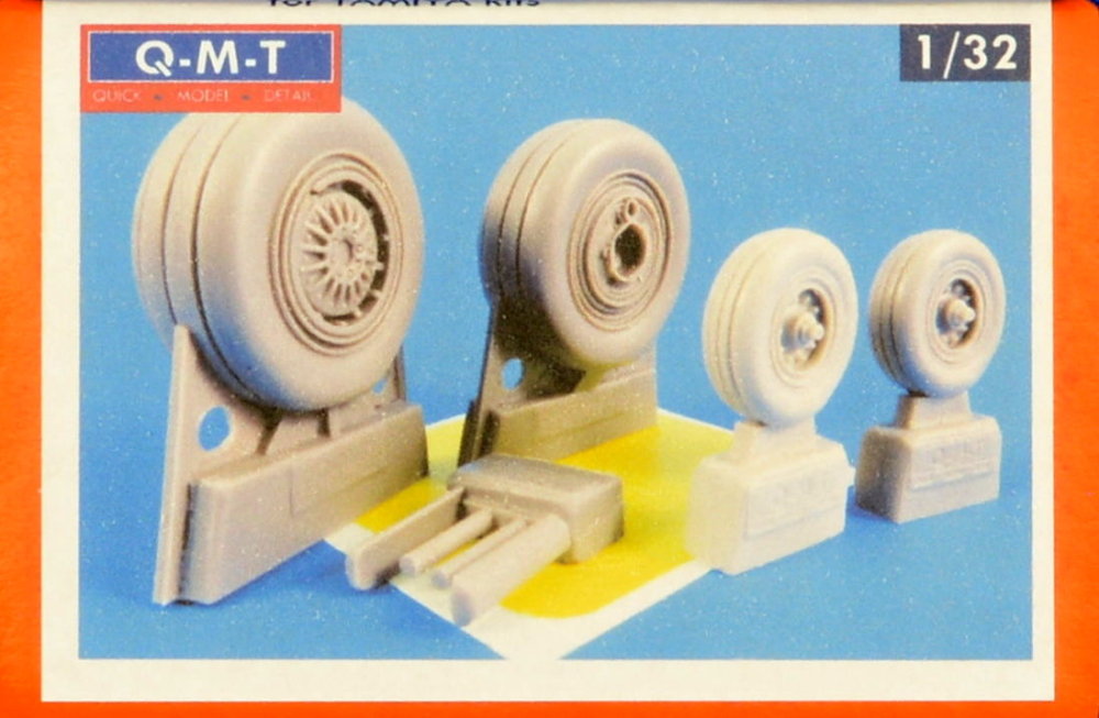 1/32 Weighted wheels for F-4C/D/E late (TAM)