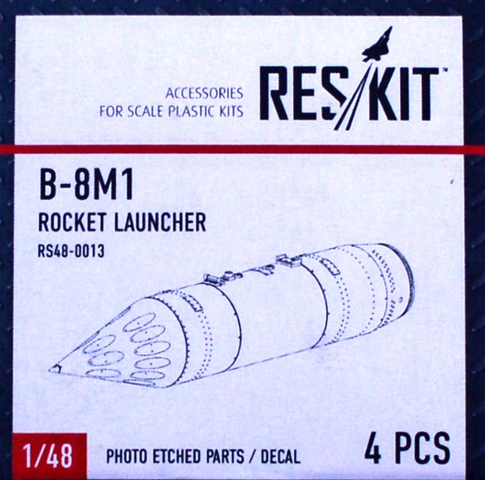 1/48 B-8M1 Rocket Launcher (4 pcs.)