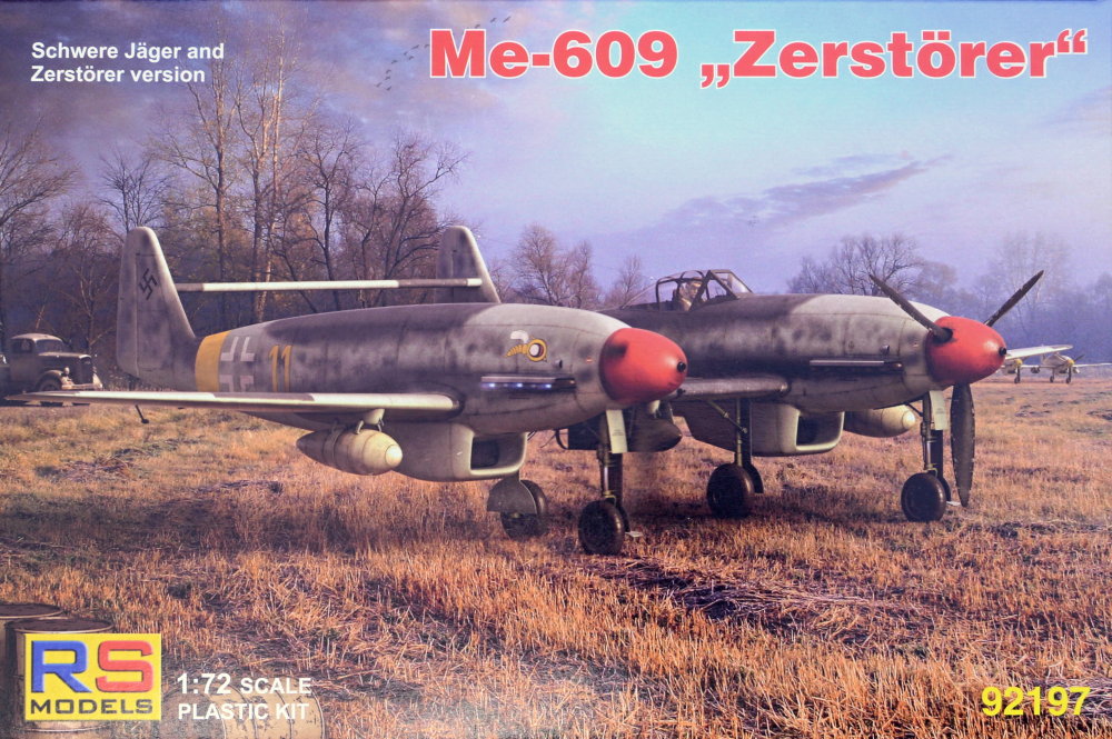 1/72 Me-609 'Zerstörer' (3x camo)