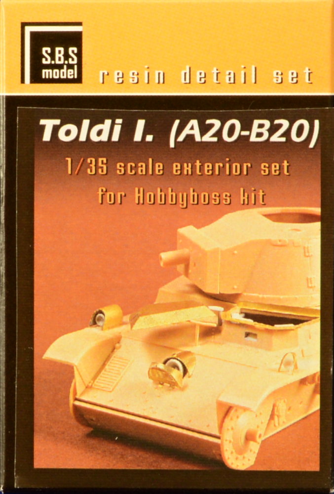 1/35 Toldi I.(A20-B20) - exterior set (HOBBYB)