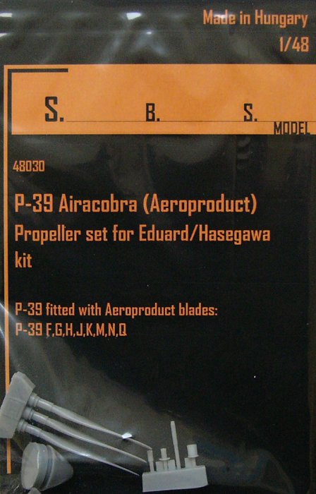 1/48 P-39 Airacobra propeller - Aeroproduct (HAS)