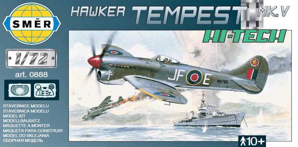 1/72 Hawker Tempest Mk.V (HI-TECH)