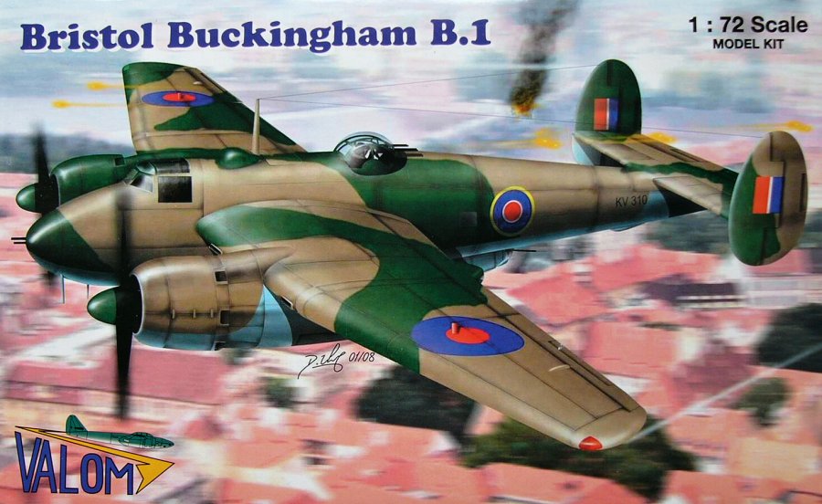 1/72 Bristol Buckingham B.1 (RAF, 1944-45)