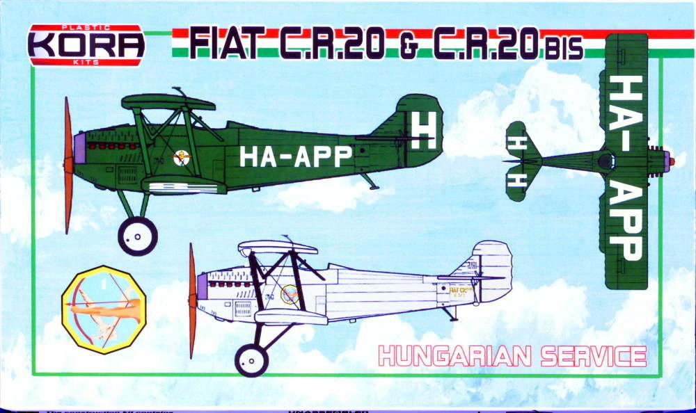 1/72 Fiat C.R.20 & C.R.20 bis Hungarian Service