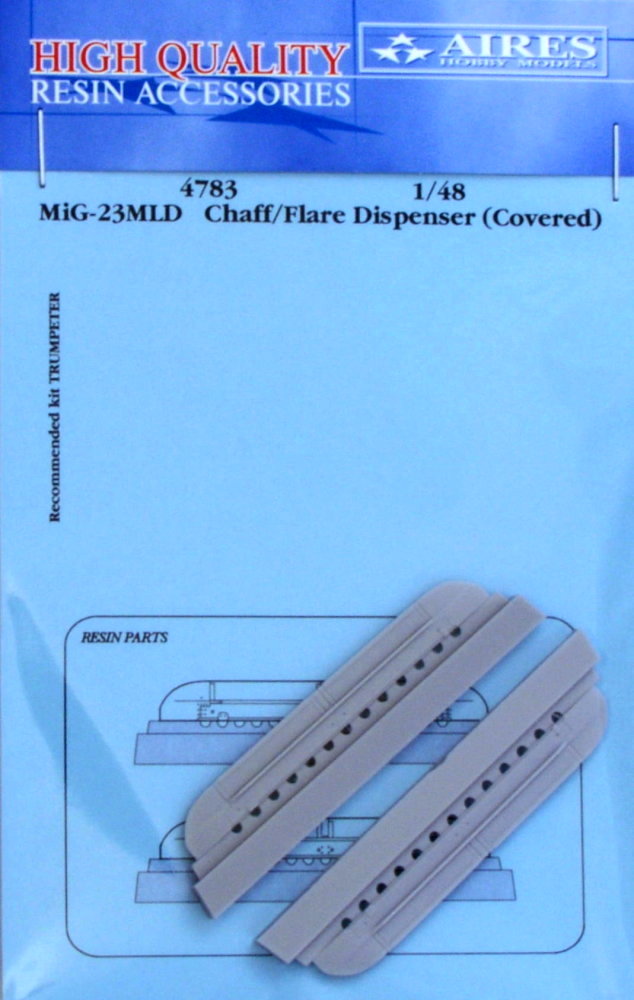 1/48 MiG-23MLD chaff/flare dispenser covered(TRUM)