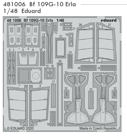 SET Bf 109G-10 Erla (EDU)