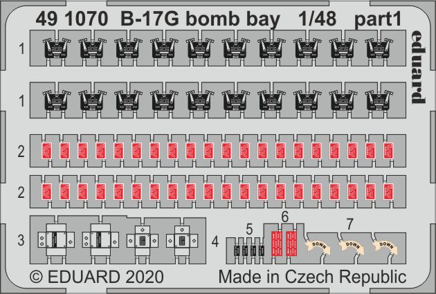 SET B-17G bomb bay (HKM)