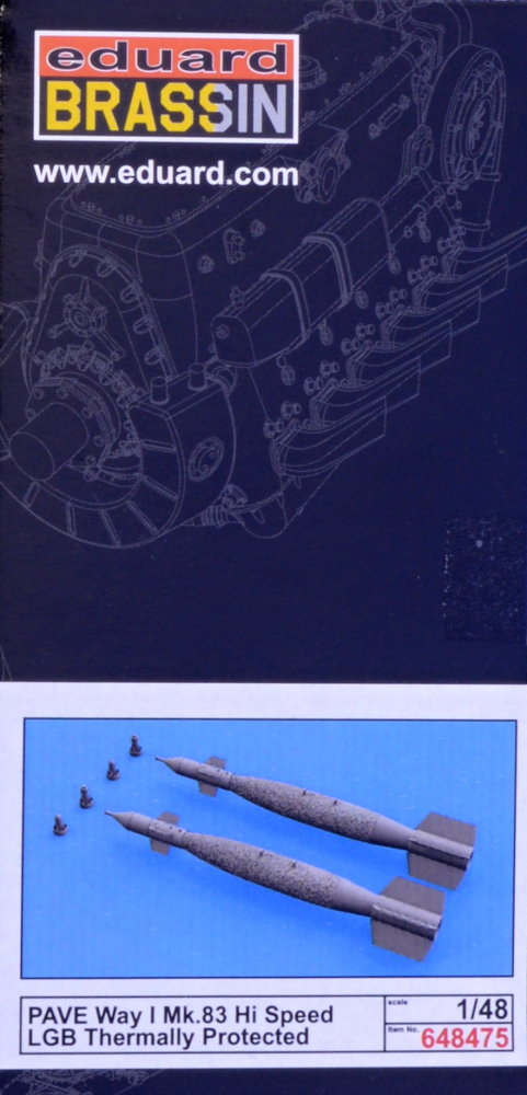 BRASSIN 1/48 PAVE Way I Mk 83 Hi-Sp.LGB Therm.Prot