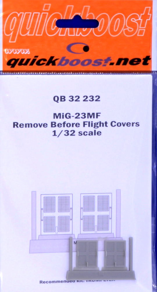 1/32 MiG-23MF remove before flight covers (TRUMP)