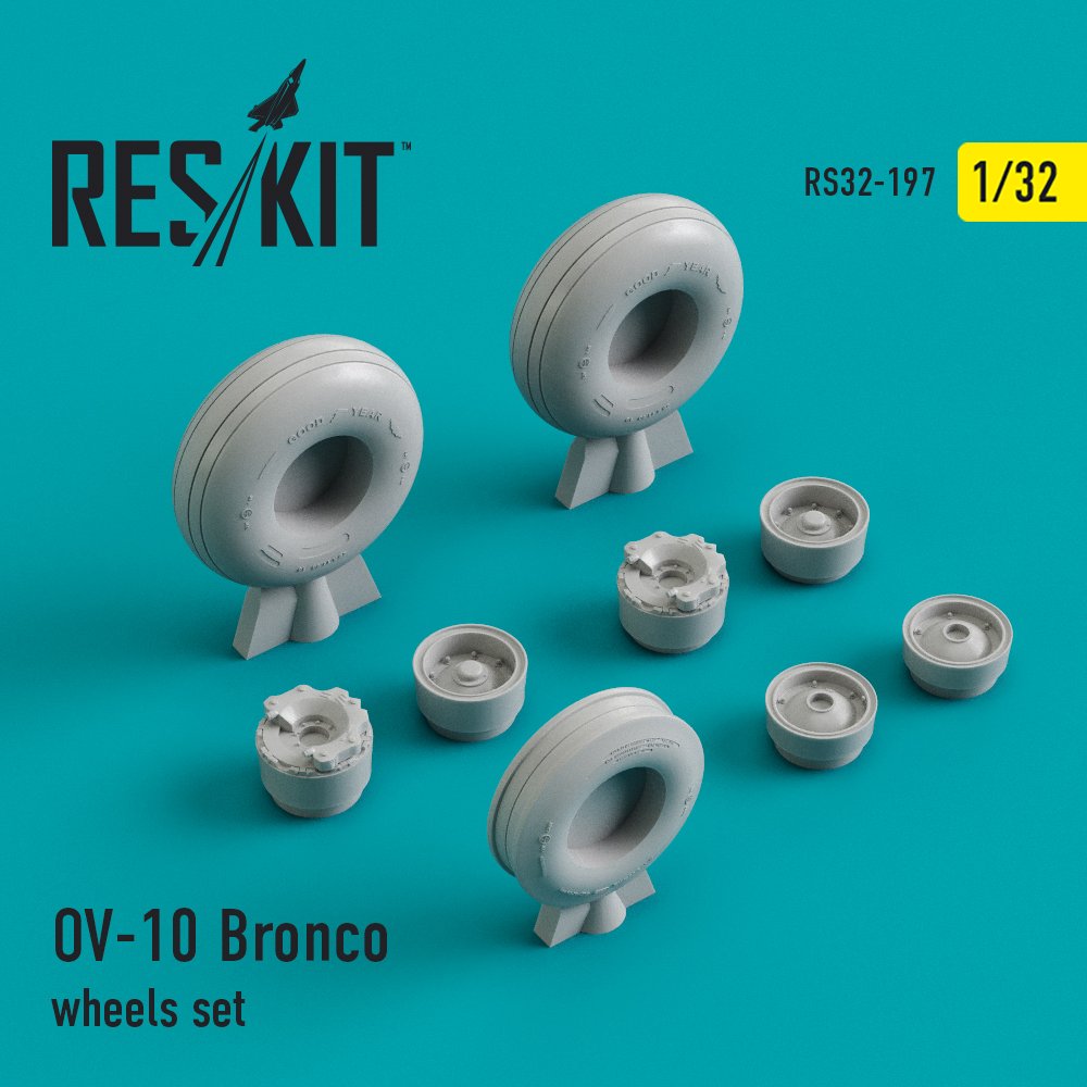 1/32 OV-10 Bronco wheel set (KITTYH)