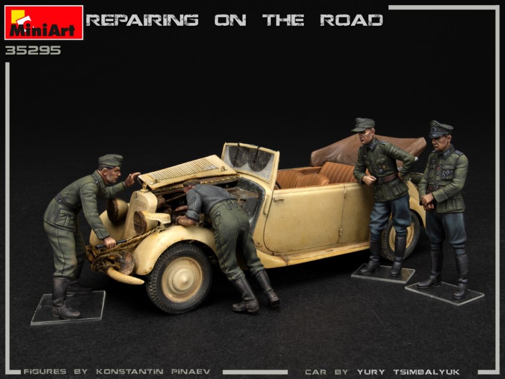 MODELIMEX Online Shop | 1/35 Repairing on the Road (Typ 170V 