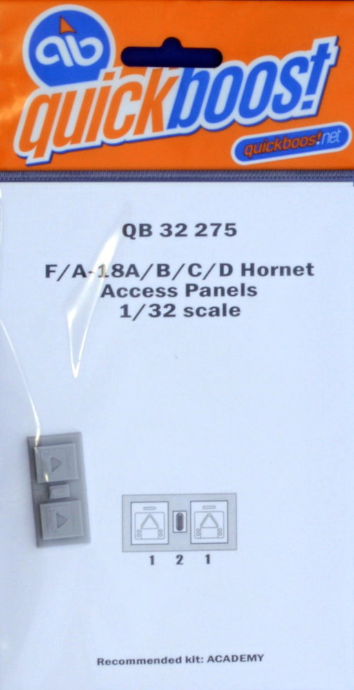 1/32 F/A-18 A/B/C/D Hornet access panels (ACAD)