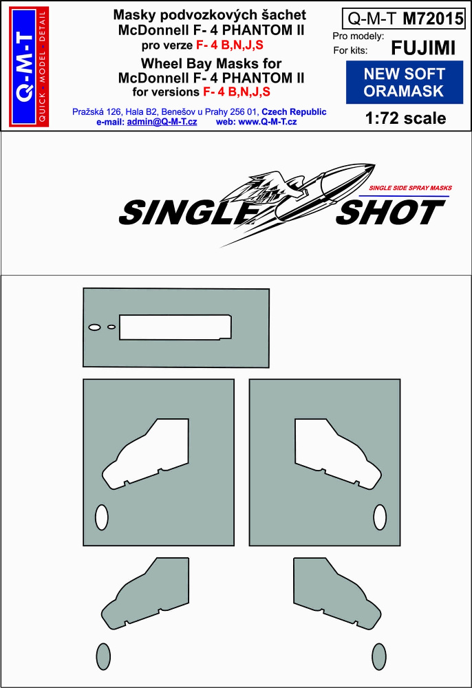 1/72 Mask F-4B,N,J,S (FUJI)