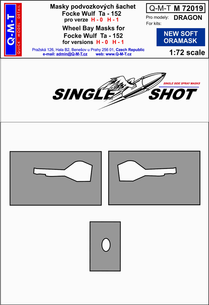 1/72 Mask Ta 152 H1 (DRAG)