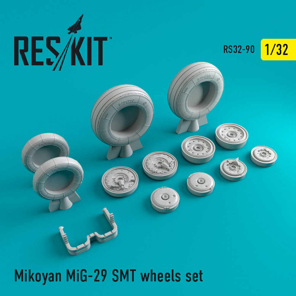 1/32 Mikoyan MiG-29 SMT wheels set