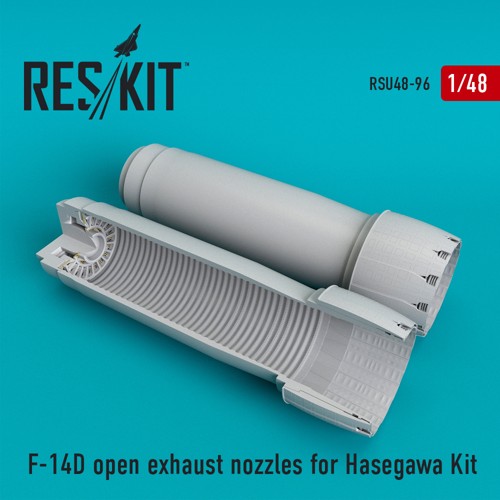 1/48 F-14 (D) open exhaust nozzles (HAS) 