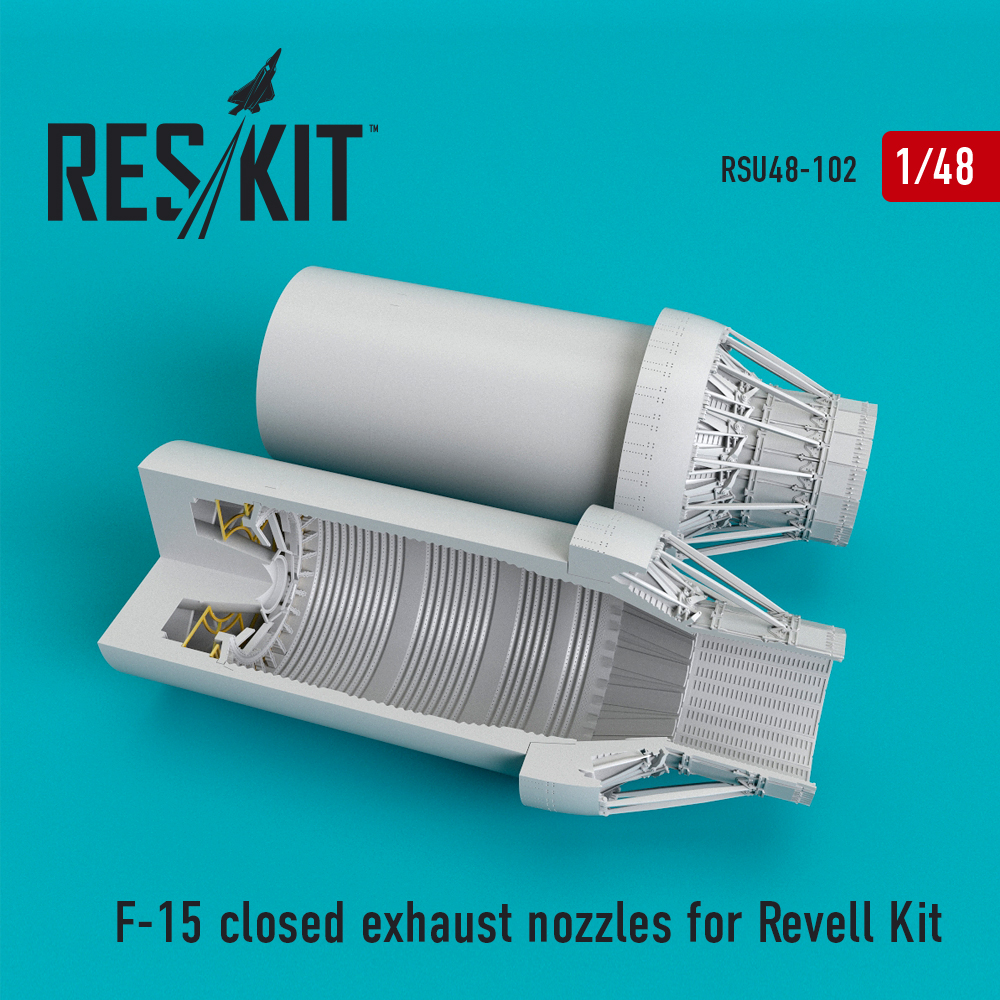 1/48 F-15 closed exhaust nozzles (REV)