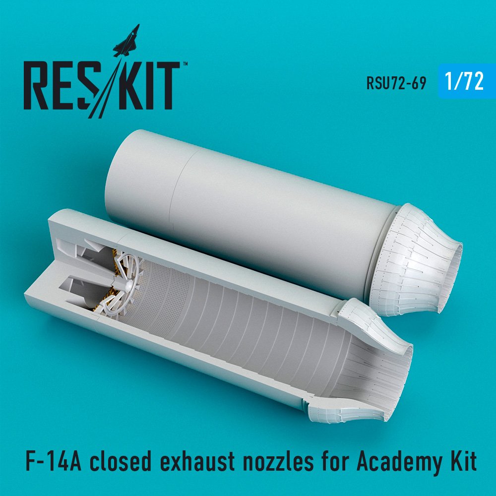 1/72 F-14A closed exhaust nozzles (ACAD)