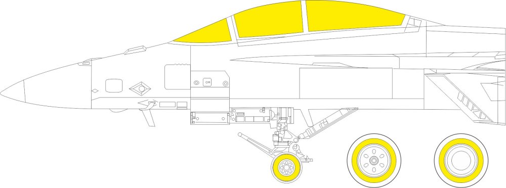 Mask 1/32 F/A-18F (REV)