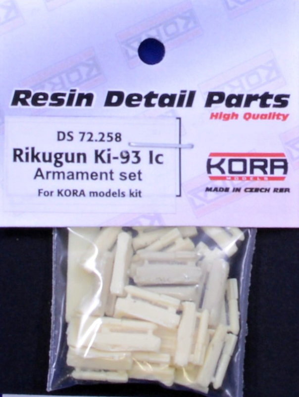 1/72 Rikugun Ki-93 Ic Armament set (KORA)