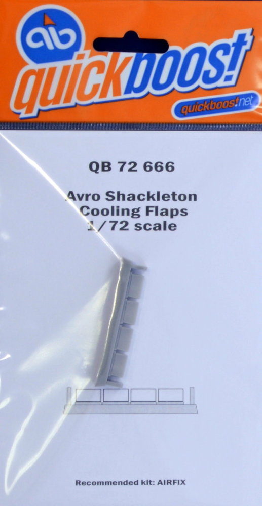 1/72 Avro Shackleton cooling flaps (AIRF)