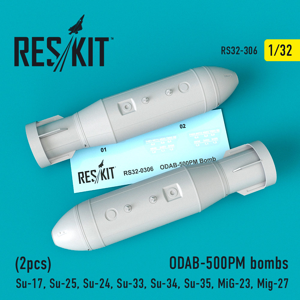 1/32 ODAB-500PM bombs (2pcs.) 