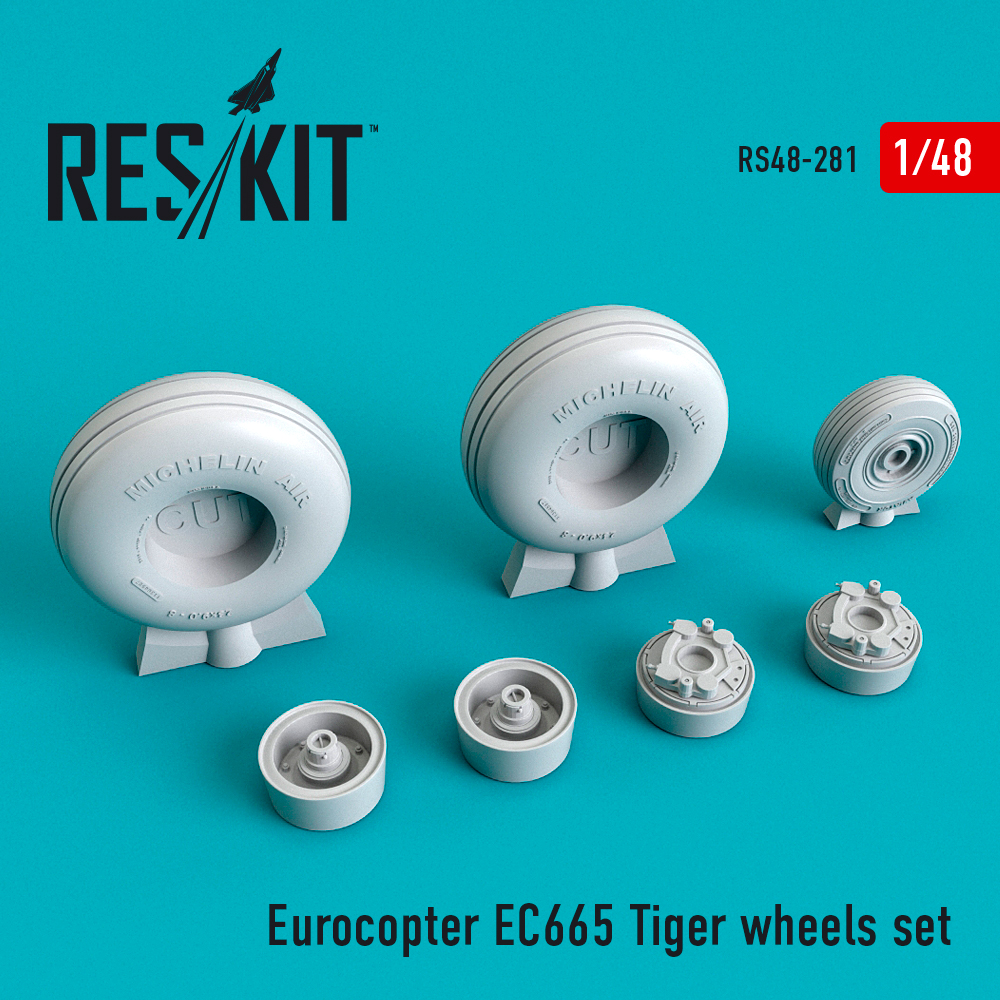 1/48 Eurocopter EC665 Tiger wheels set