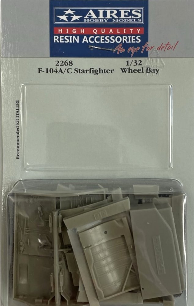 1/32 F-104A/C Starfighter wheel bay (ITAL)