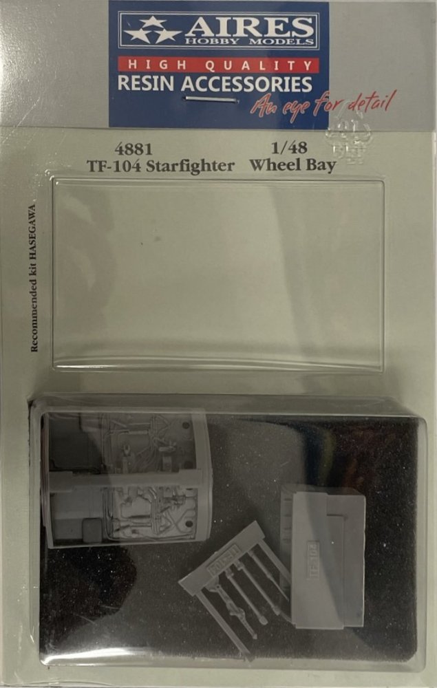 1/48 TF-104 Starfighter wheel bay (HAS)