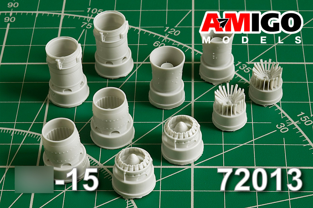 1/72 R11F2-300 turbojet engine exh.nozzle of Su-15