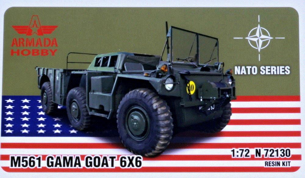 1/72 M561 Gama Goat 6x6 (resin kit)