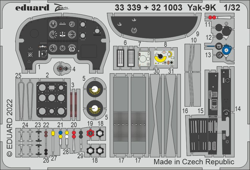 1/32 Yak-9K (ICM)